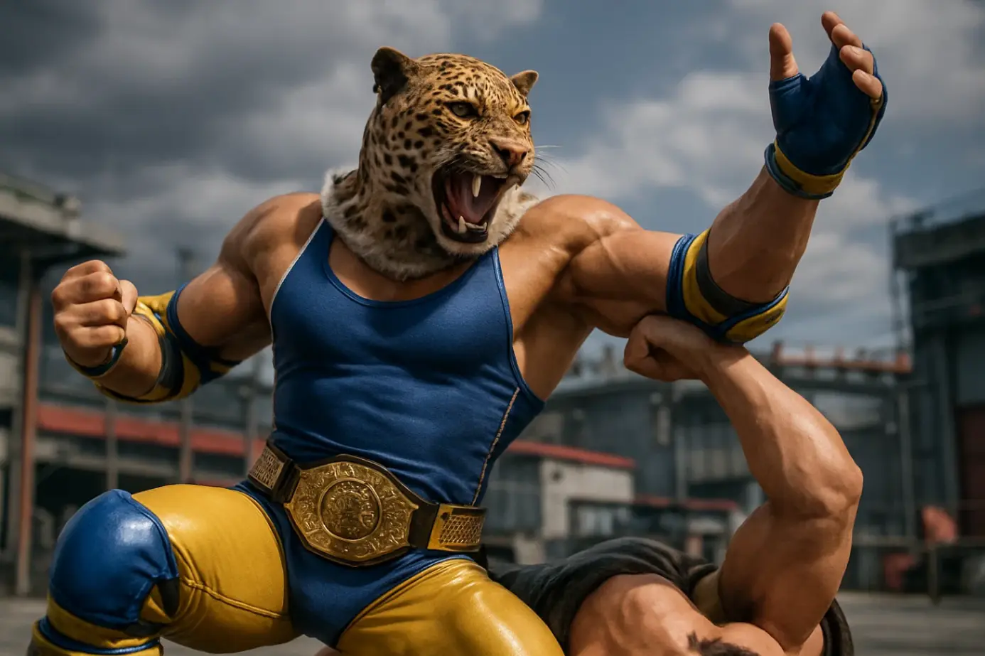 Как играть за Кинга: лучшие броски и цепочки в Tekken 7