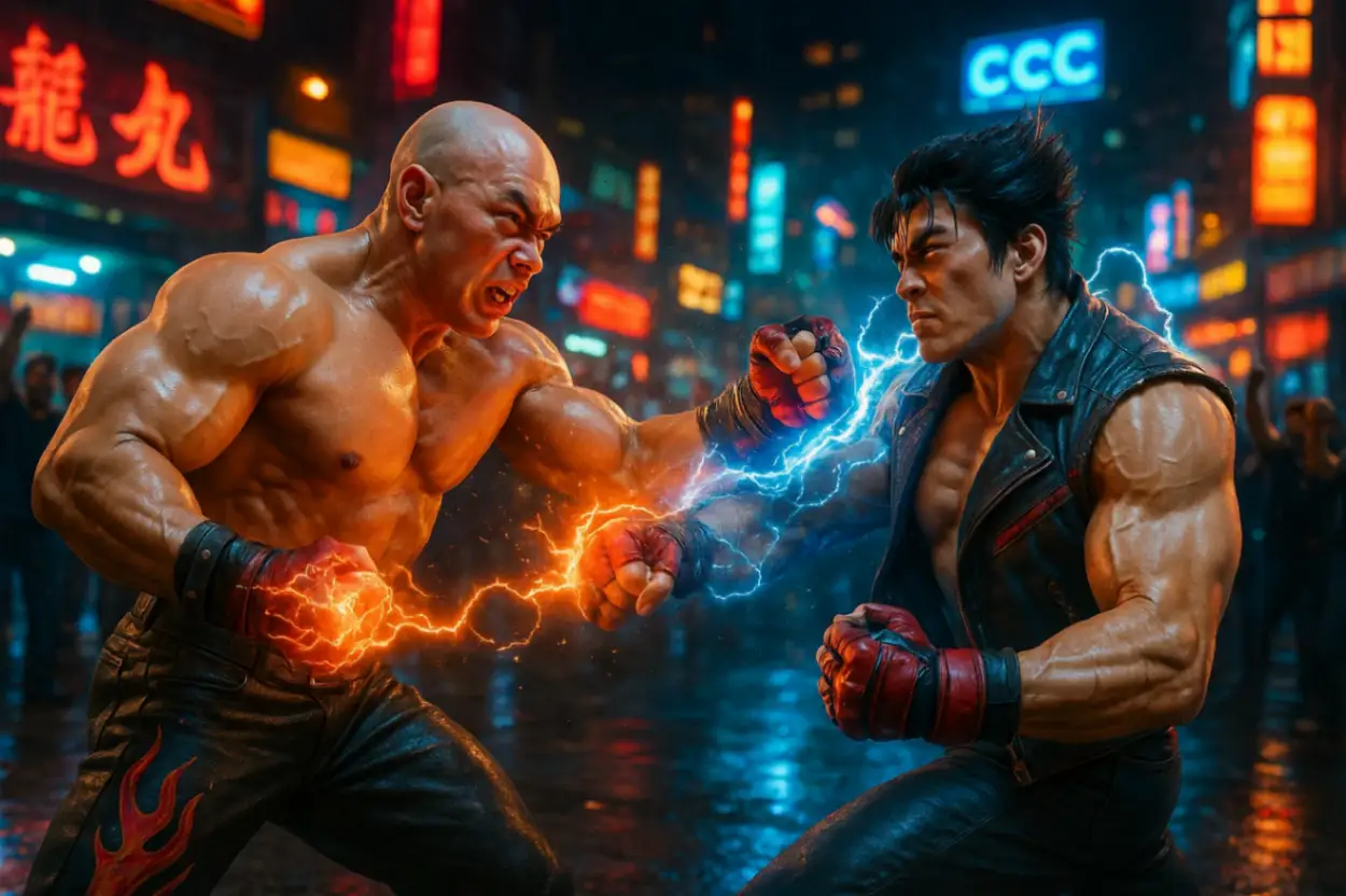 Аркадный режим и Tekken Fight Lounge